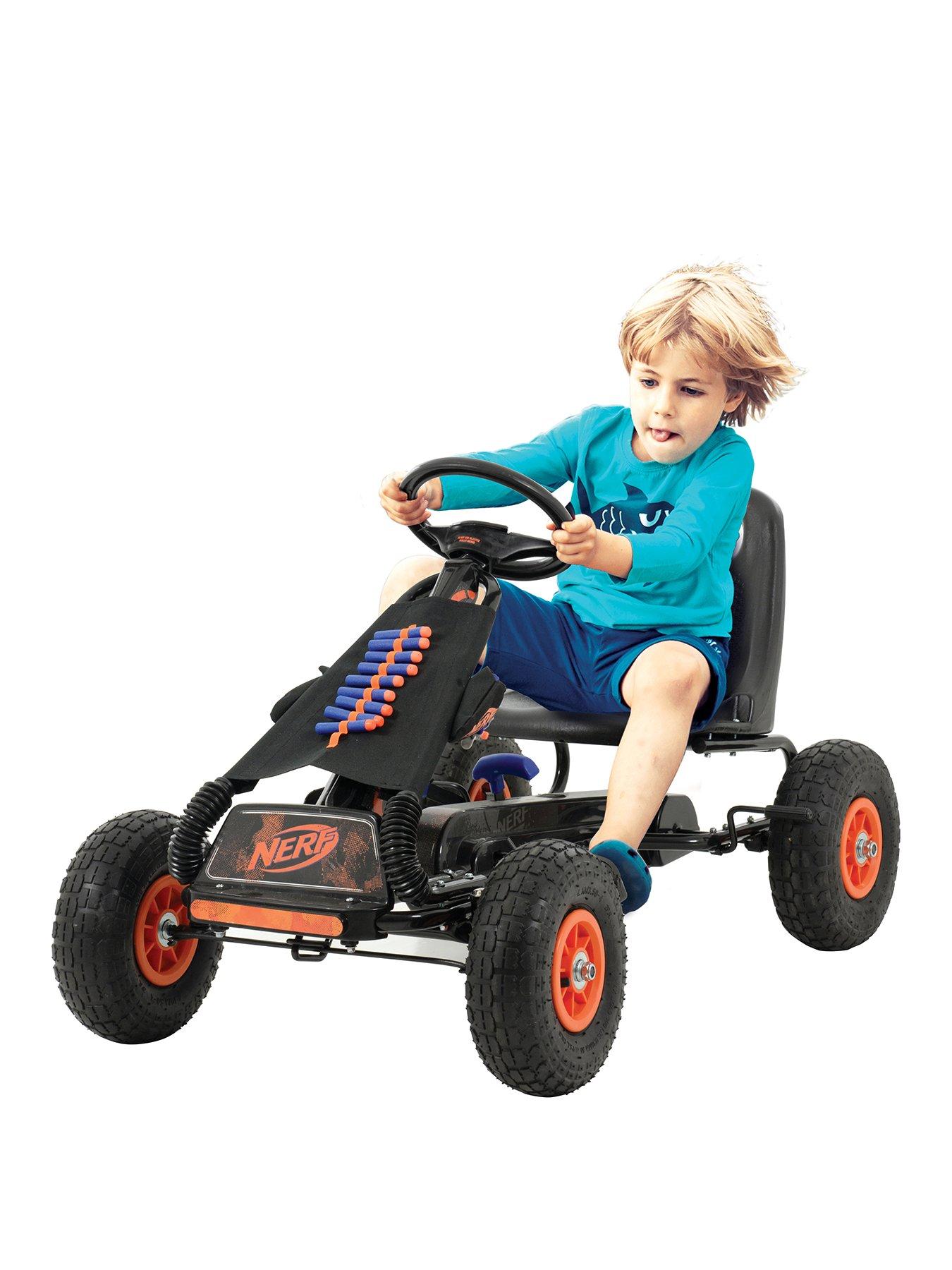 Nerf Go Kart with Blaster Darts