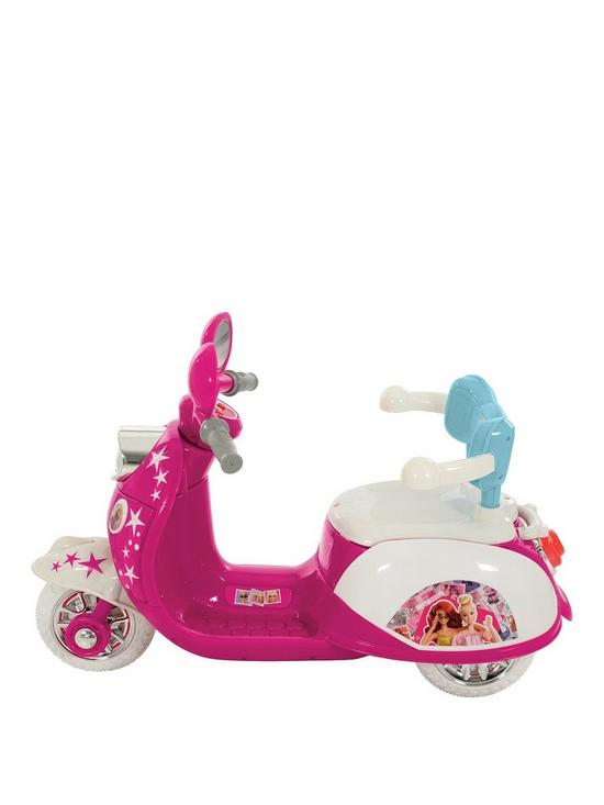 stillFront image of barbie-6v-battery-operated-trike-with-lights-and-sounds