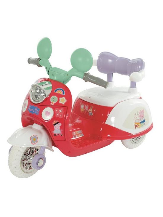 front image of peppa-pig-mini-6v-battery-operated-quad