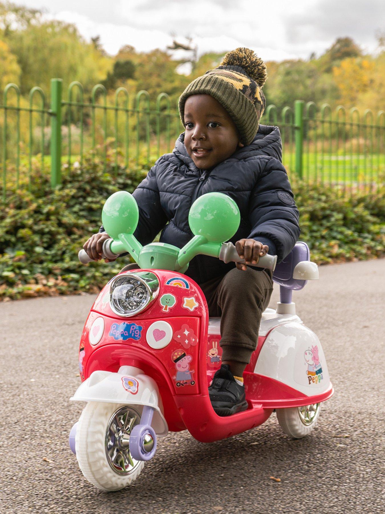 Peppa Pig 6V Battery Operated Motorbike Very