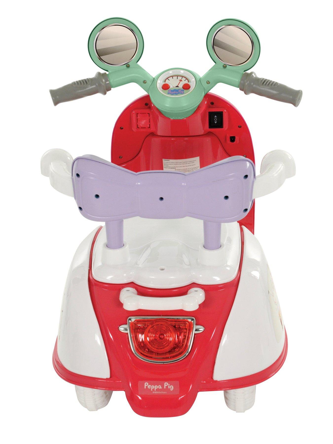 Peppa pig 6v battery operated online trike