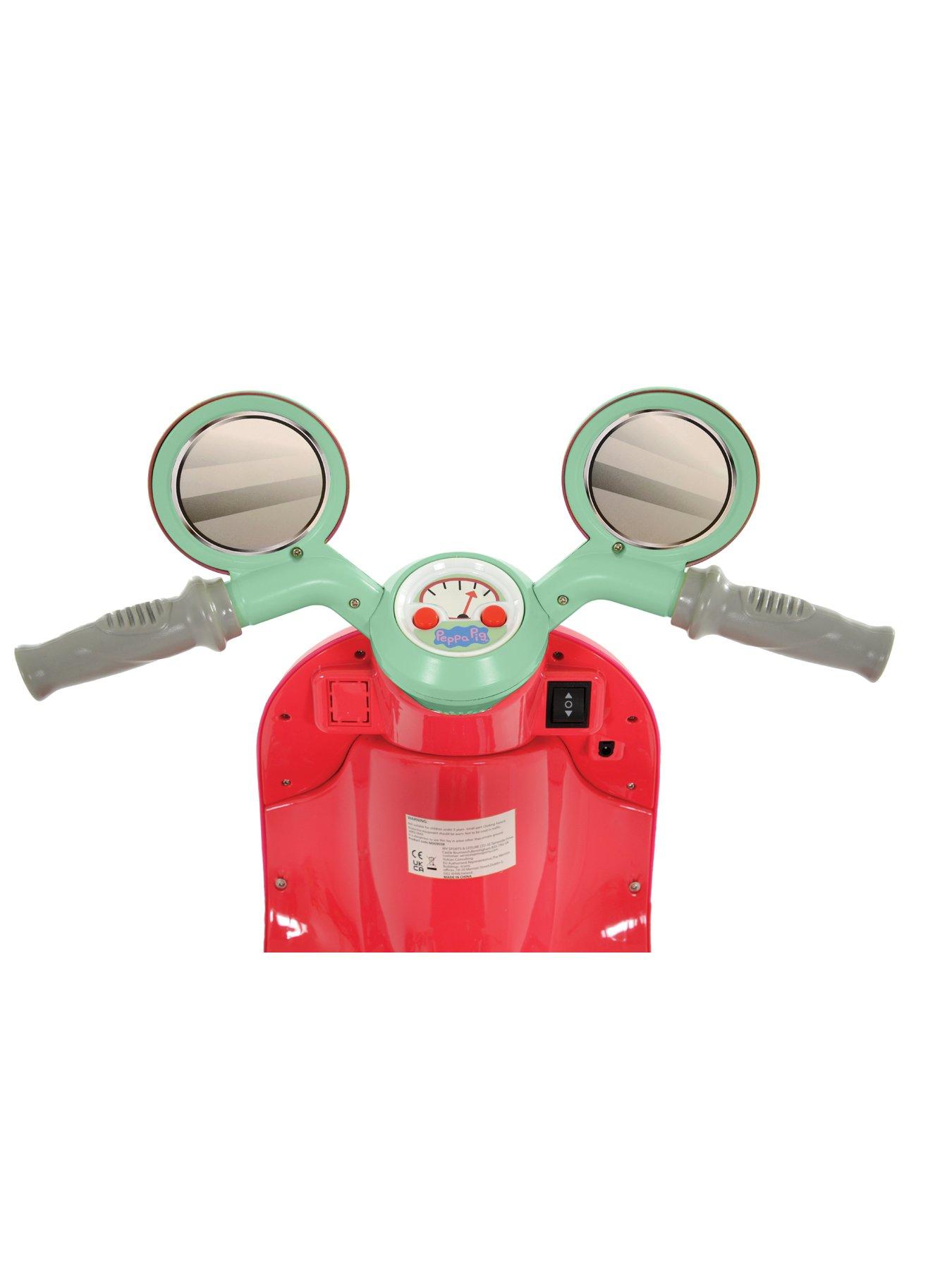 Peppa pig 6v battery cheap operated motorbike