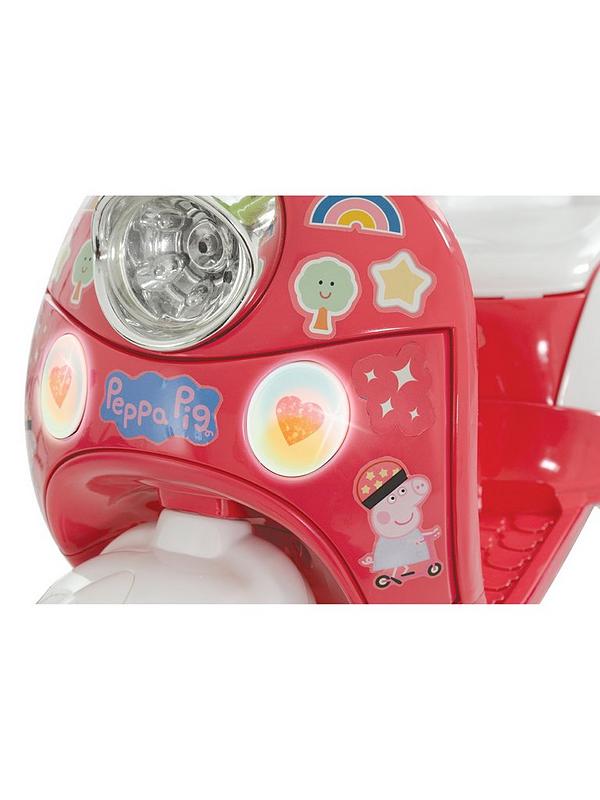 Image 7 of 7 of Peppa Pig 6V Battery Operated Motorbike