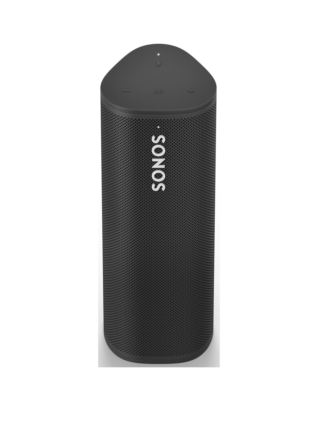 Sonos MOVE Portable Wi-Fi Music Streaming Speaker System with  Alexa  and Google Assistant Voice Control - White