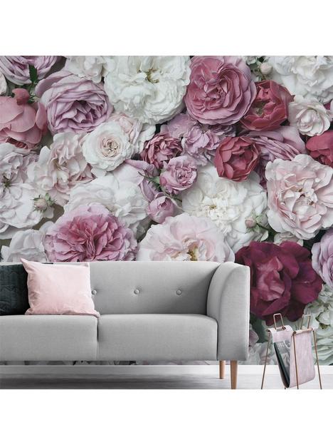 art-for-the-home-bouquet-blush-wall-mural