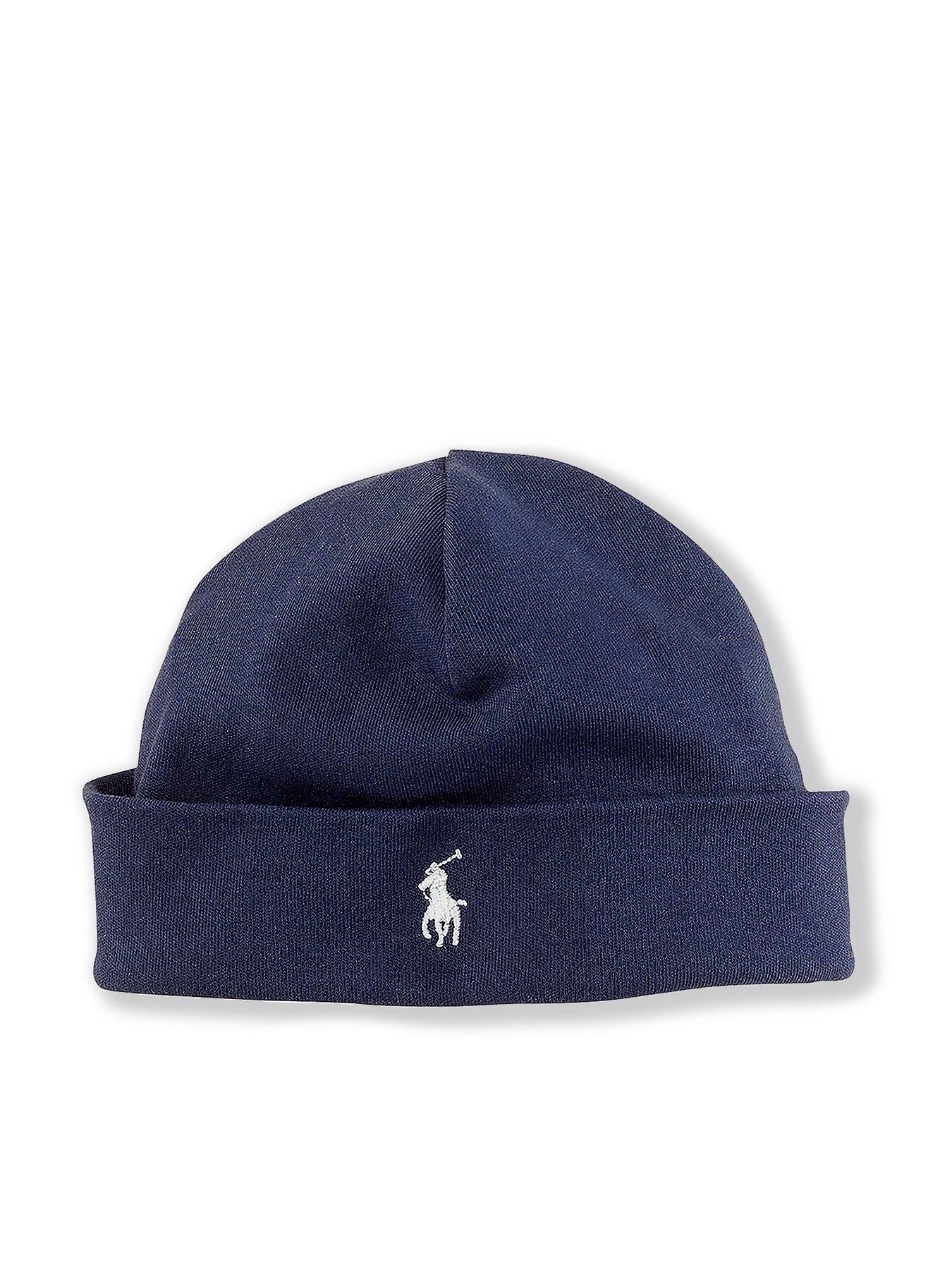 Ralph Lauren Baby Boys Beanie Hat - Navy 