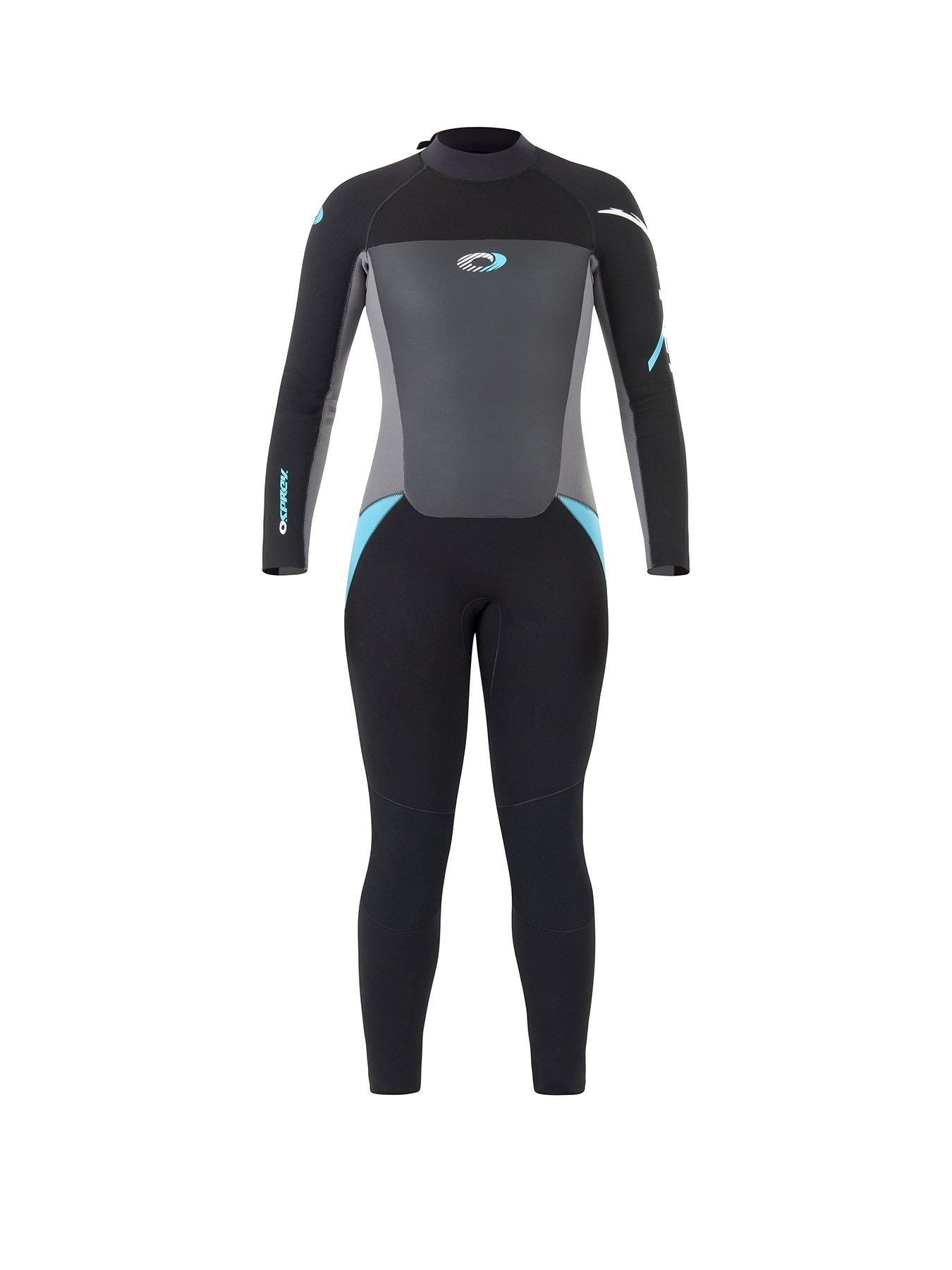 Image 1 of 6 of Osprey Action Sports Origin Ladies Long Wetsuit 5mm (Black/Blue)