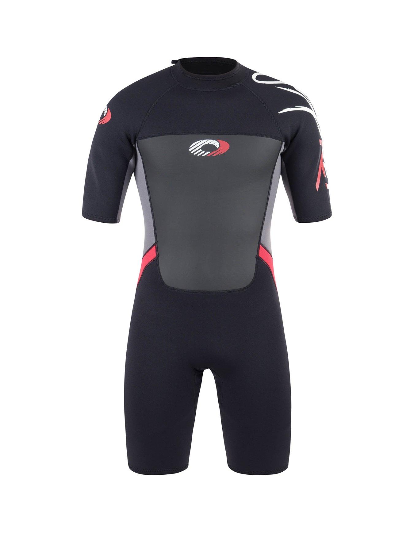 undefined Origin Men's Shorty Wetsuit - Black / Red