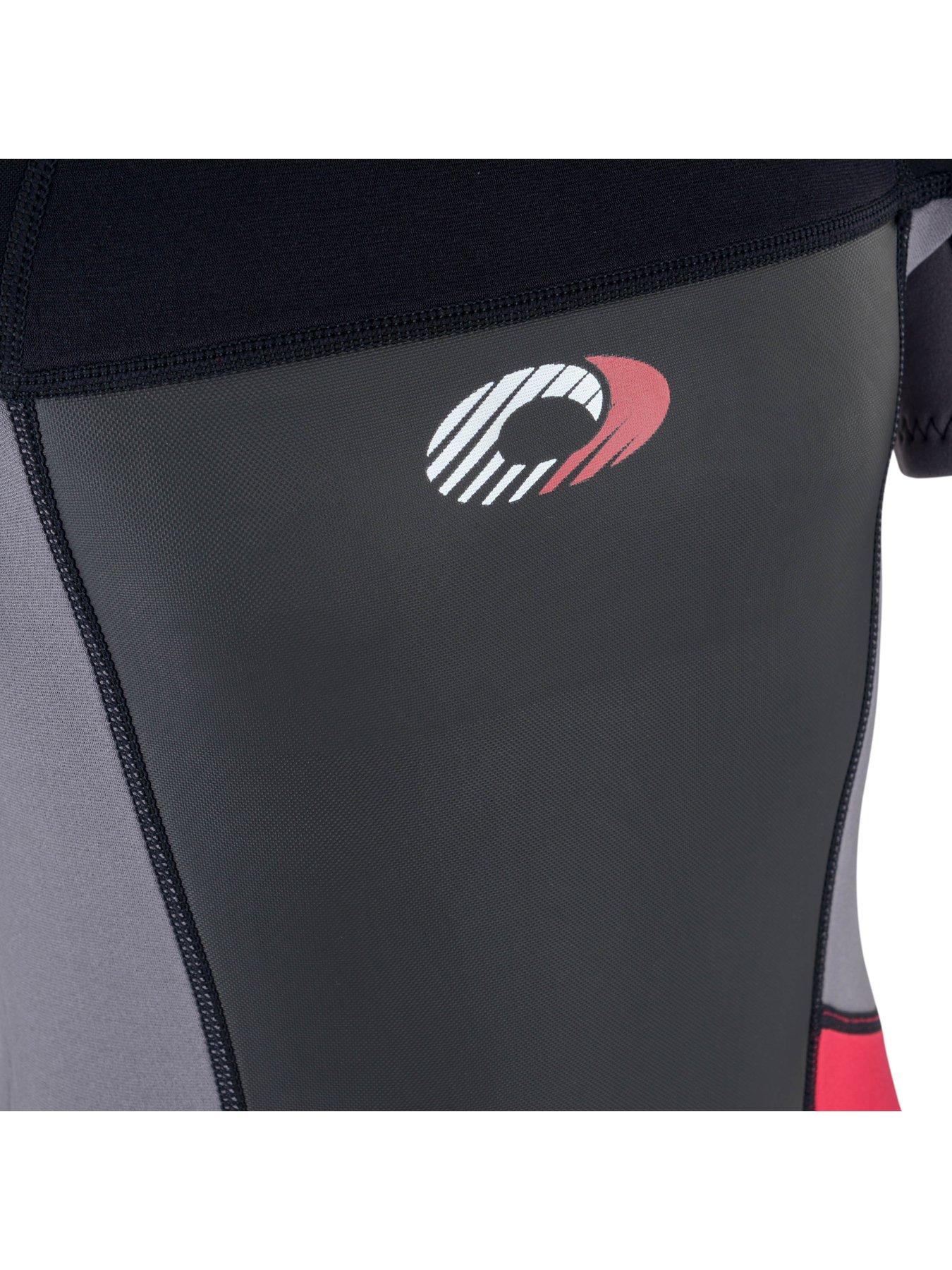 Image 4 of 6 of Osprey Origin Boys Shorty Wetsuit (Black/Red)