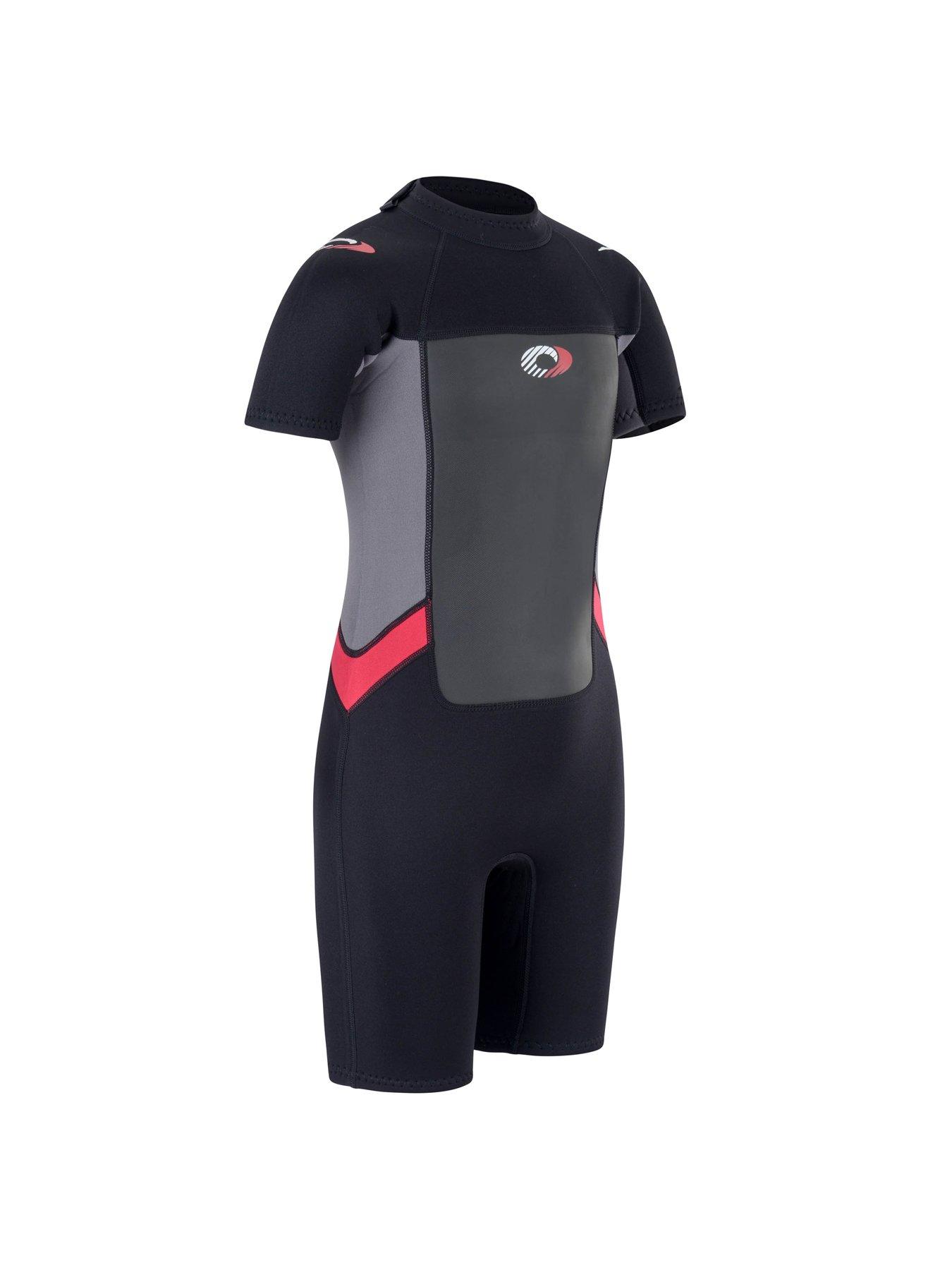 Image 5 of 6 of Osprey Origin Boys Shorty Wetsuit (Black/Red)