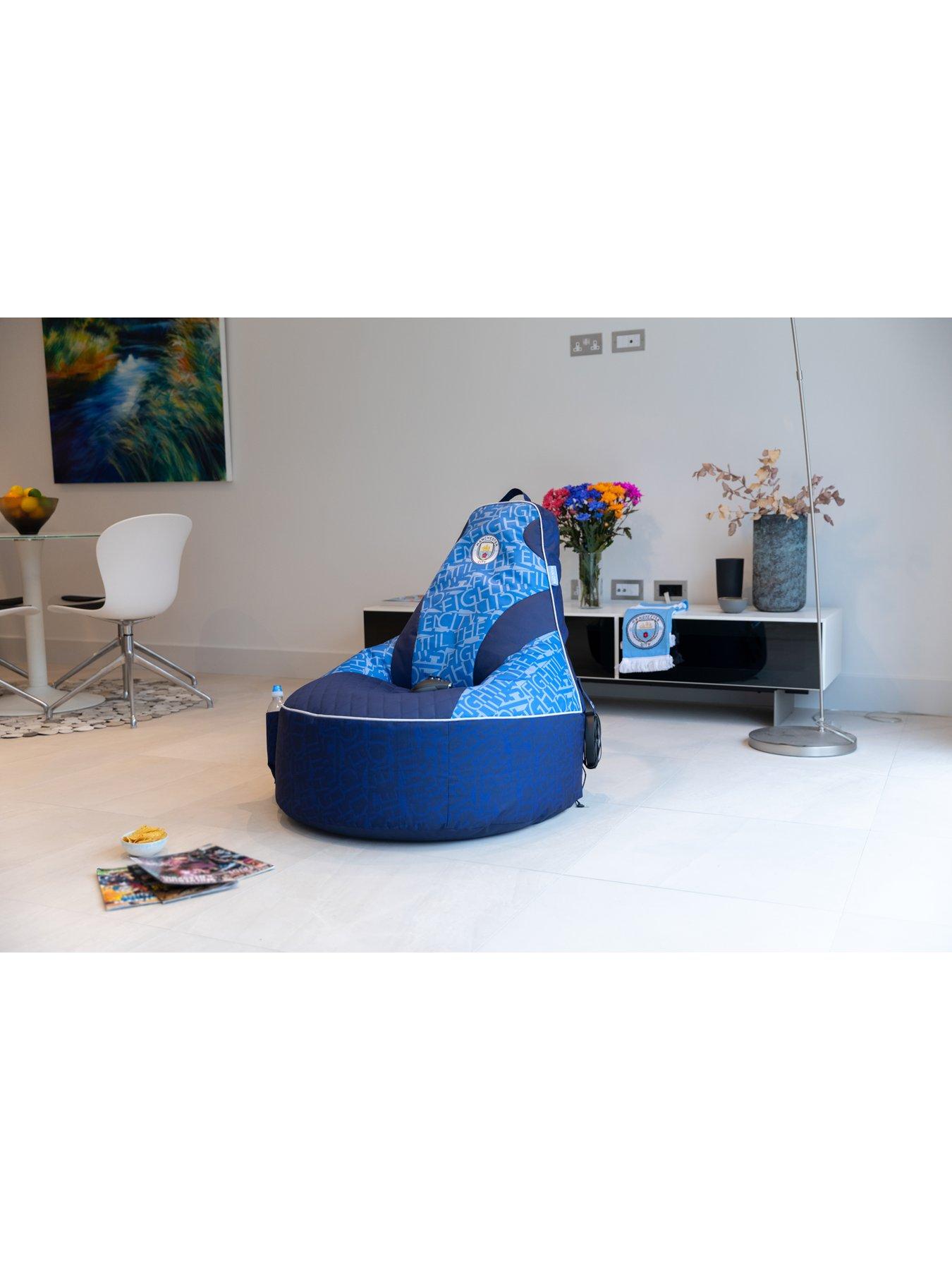 Image 5 of 7 of Manchester City Fc Big Chill Gaming Beanbag Chair