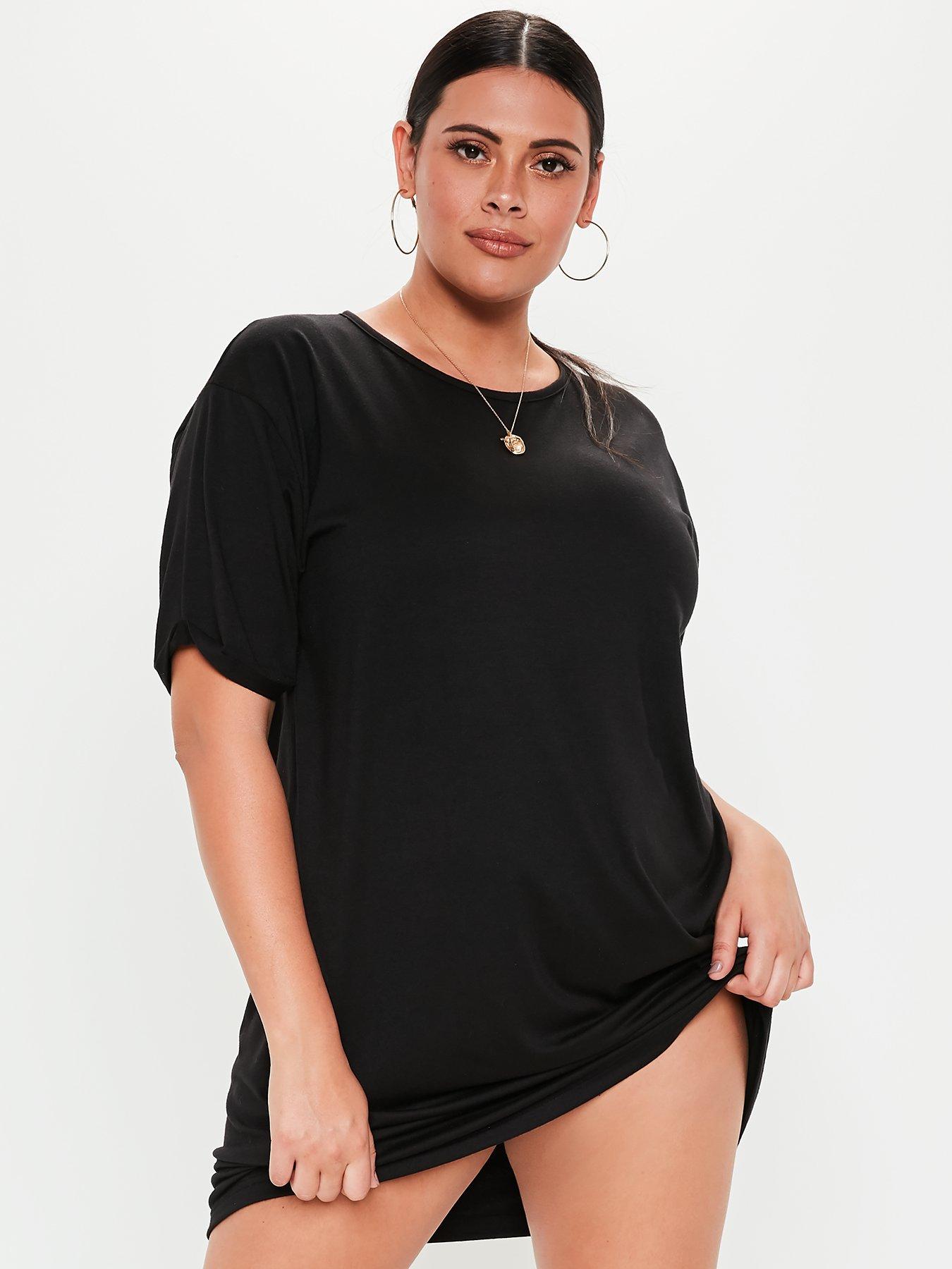 plus size t shirt dress uk