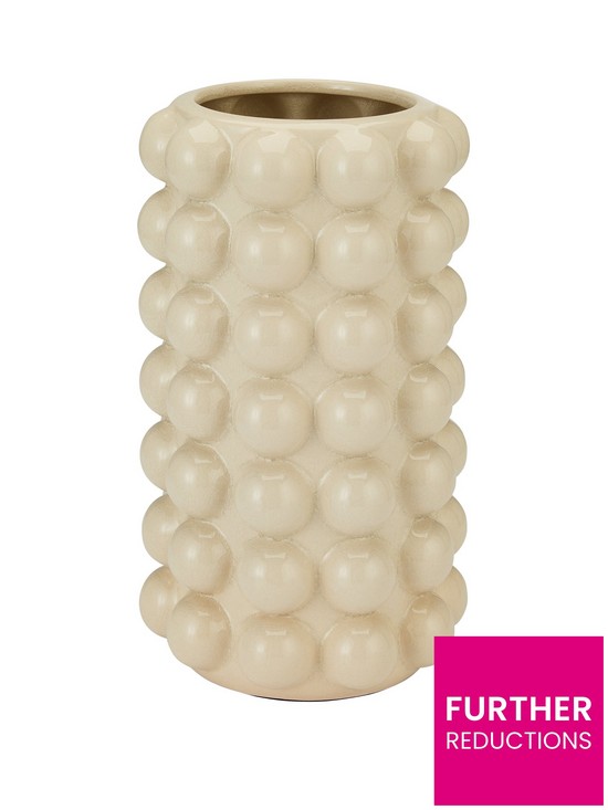 front image of bobble-ceramic-vase