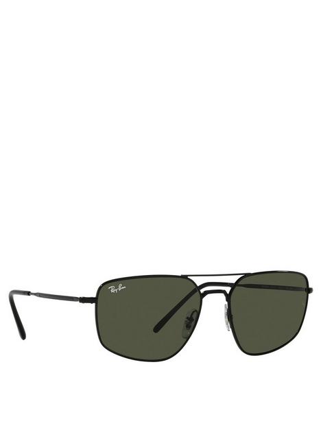 ray-ban-rectangular-metal-sunglasses-black