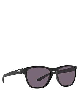 Oakley Manorburn Square Sunglasses - Black