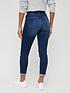  image of v-by-very-luxe-touch-high-waist-relaxed-skinny-jean-dark-wash