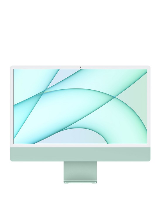 front image of apple-imac-m1-2021-24-inch-with-retina-45k-display-8-core-cpu-and-8-core-gpu-256gb-storage-with-optional-microsoft-365-family-15-months-green