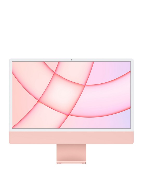 front image of apple-imac-m1-2021-24-inch-with-retina-45k-display-8-core-cpu-and-8-core-gpu-256gb-storage-with-optional-microsoft-365-family-15-monthsnbsp--pink