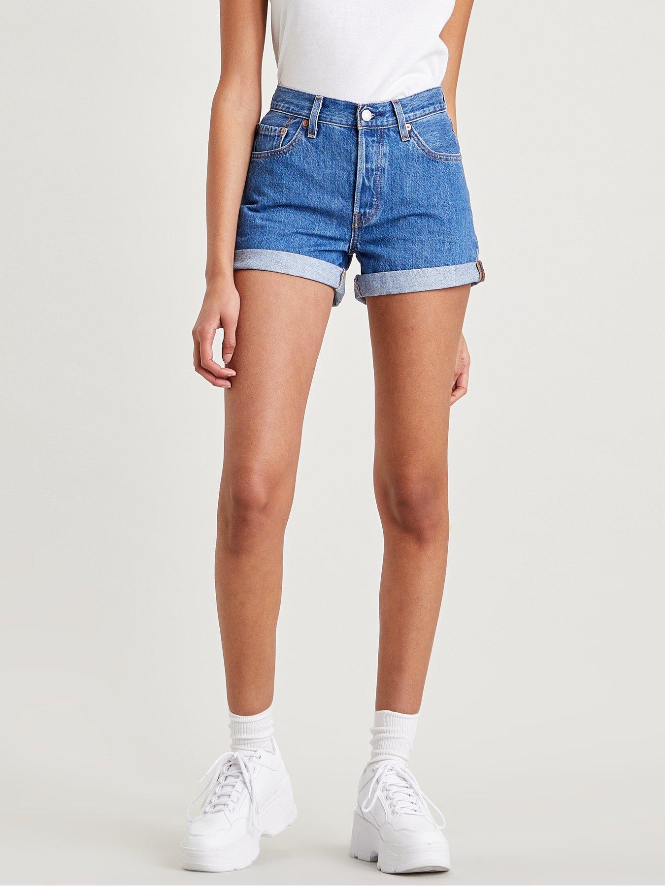 mom jeans shorts levis