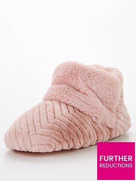 v-by-very-faux-fur-slipper-boot-pink