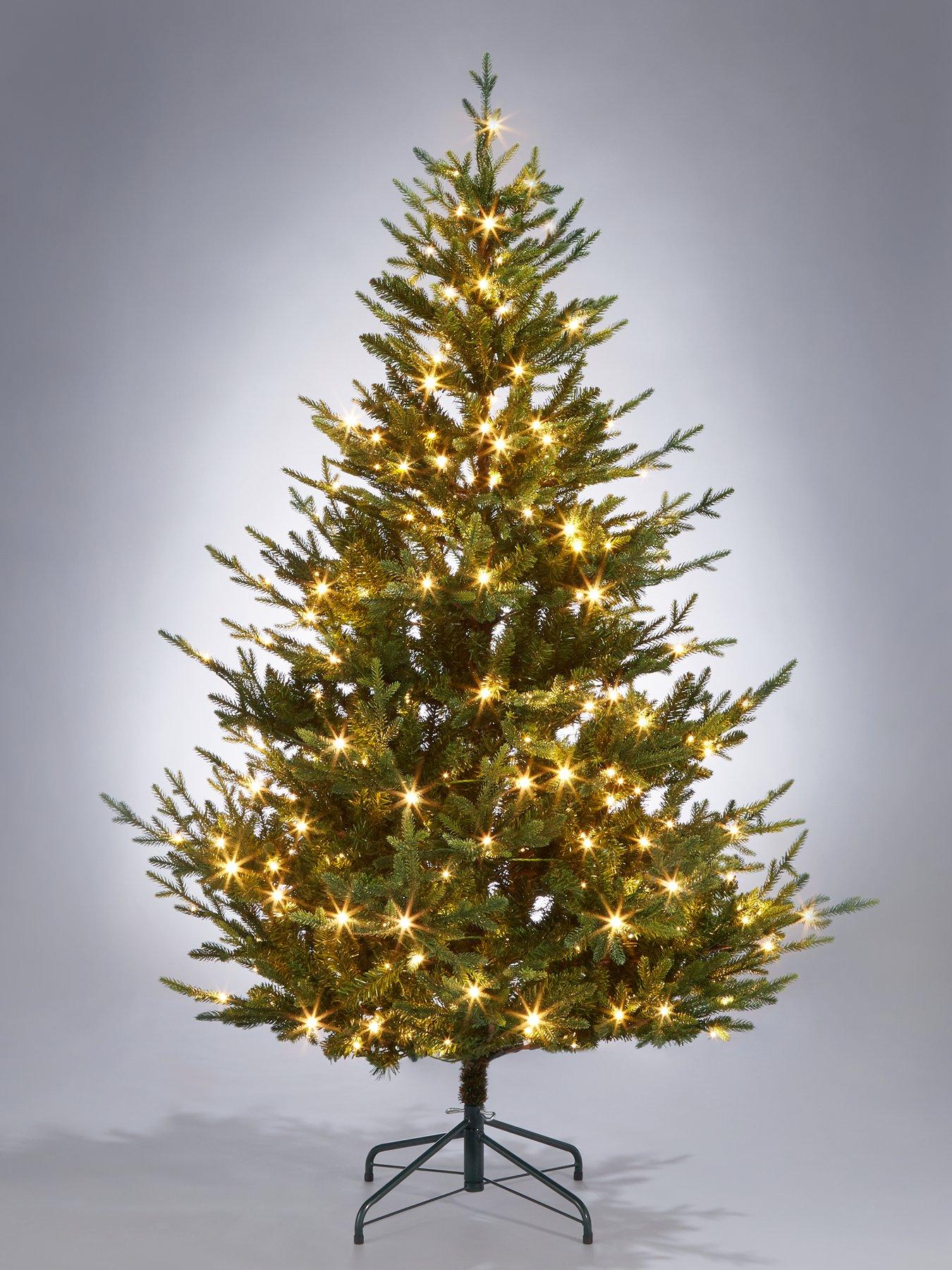 Product photograph of Very Home 7ft Helsinki Pre-lit Christmas Tree from very.co.uk