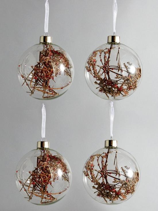 stillFront image of set-of-4-foliage-filled-tree-christmas-baubles