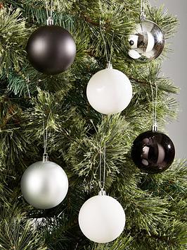 36-pack-of-monochrome-christmasnbspbaubles