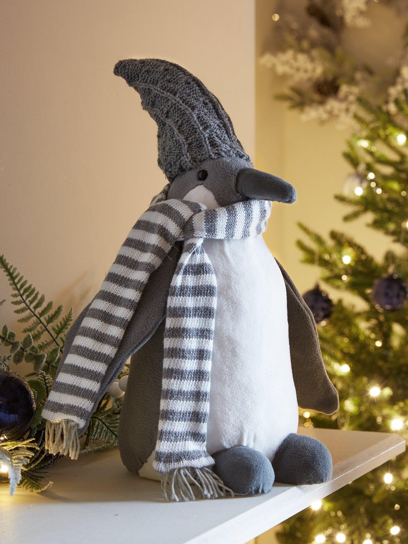Product photograph of Winter Penguin Christmas Decoration from very.co.uk