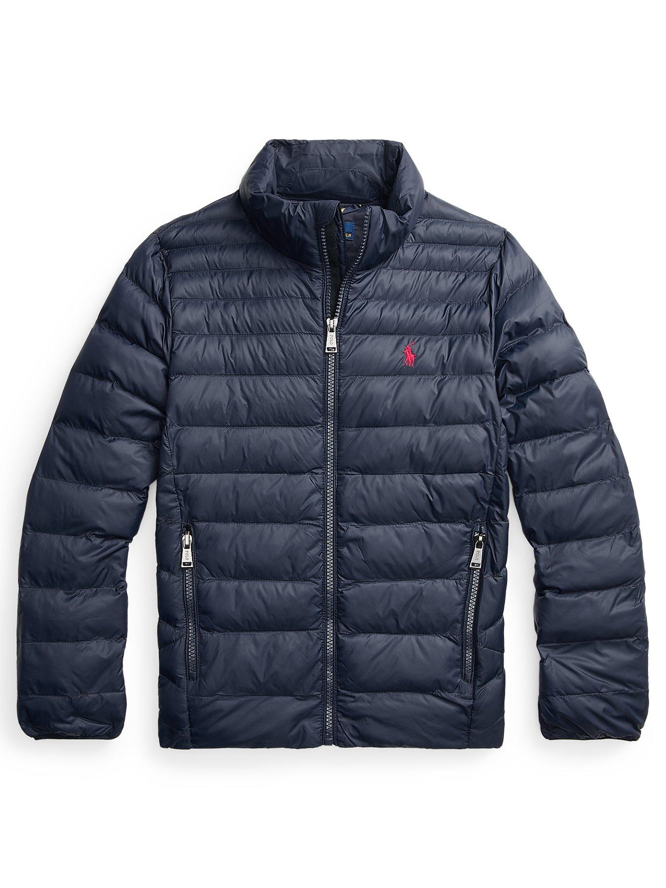 polo ralph lauren big girls hooded down jacket