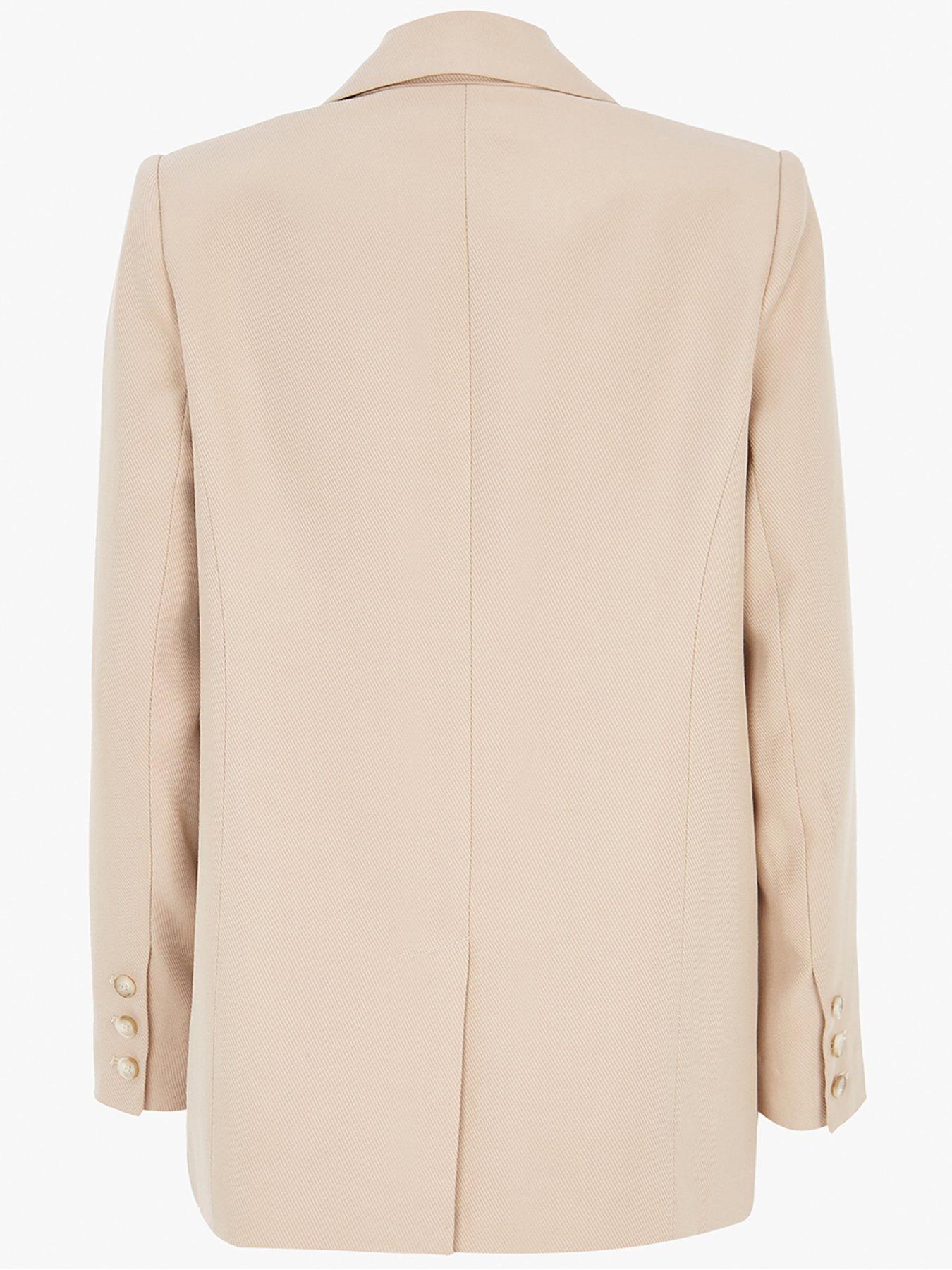mint velvet longline blazer