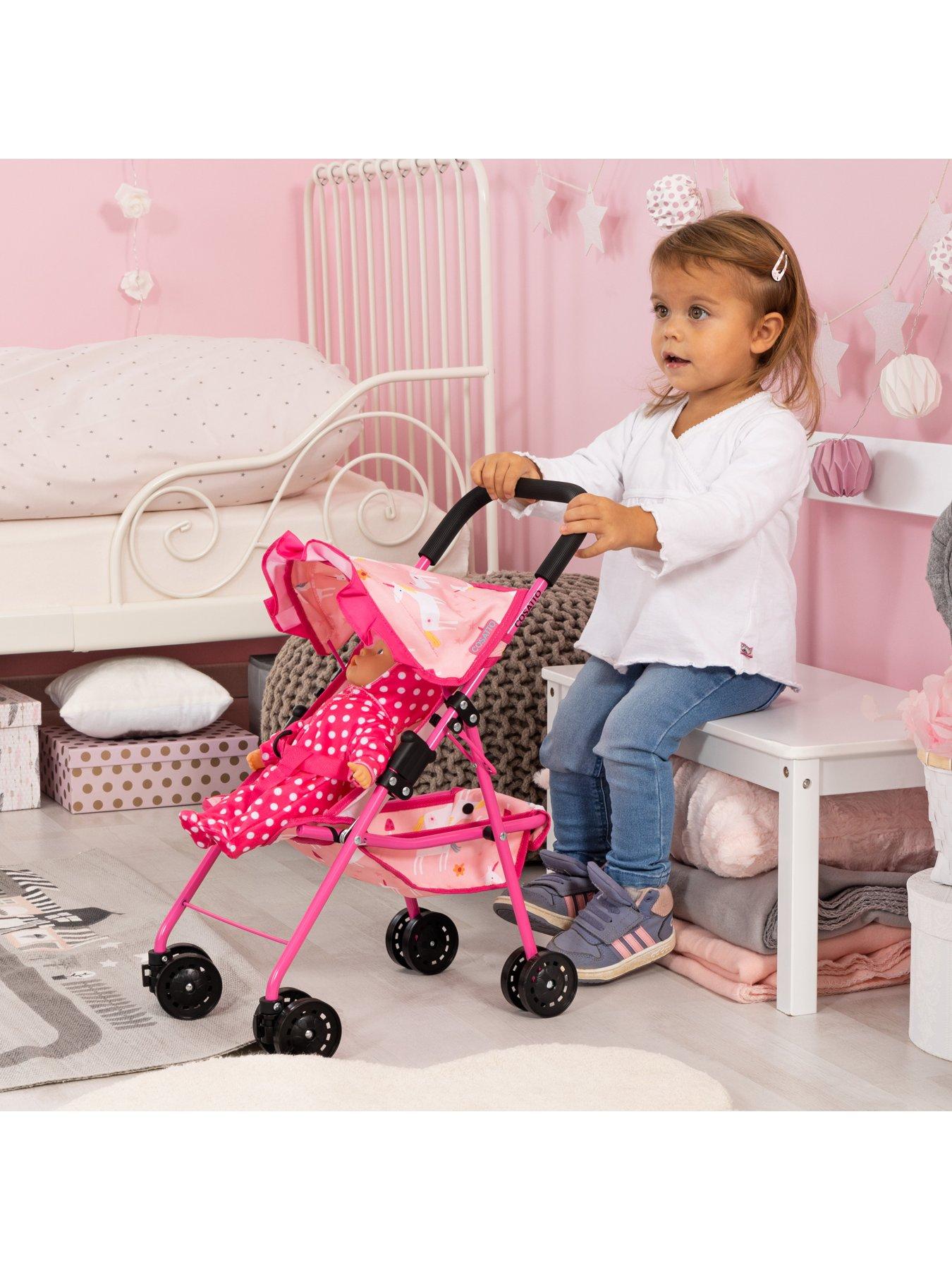 Cosatto Unicorn Print Doodle Doll Stroller