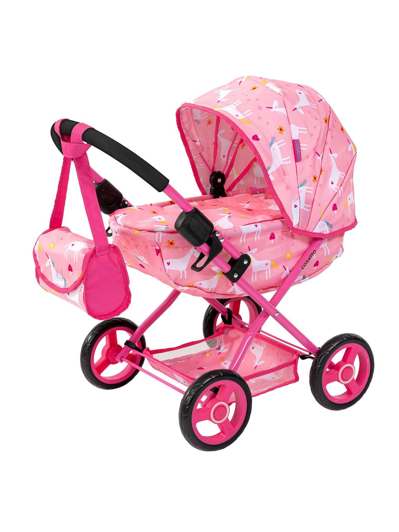 Cosatto Unicorn Print Cozi Doll Pram 