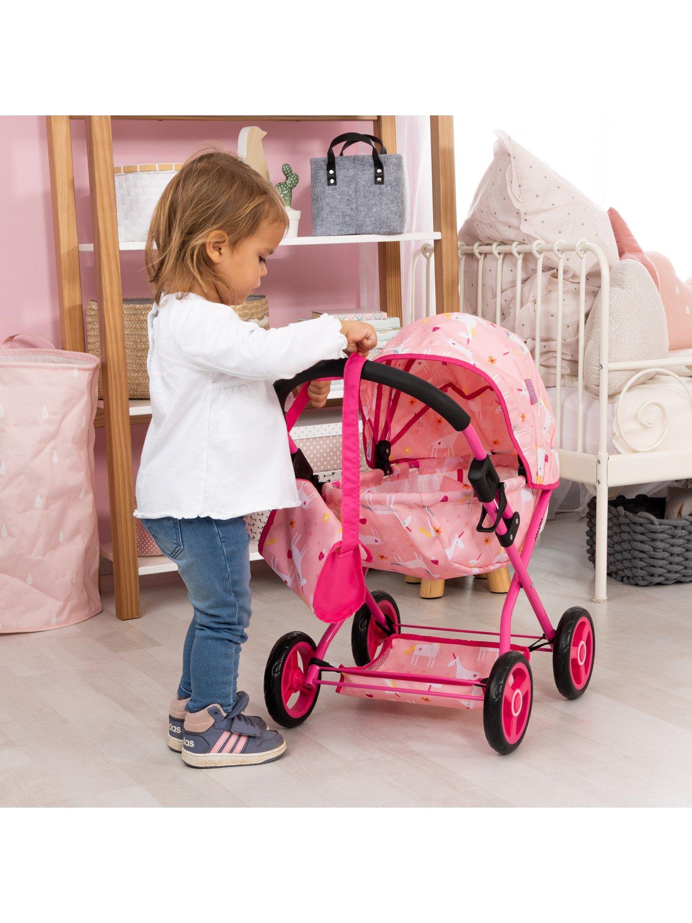 Cosatto Unicorn Print Cozi Doll Pram 