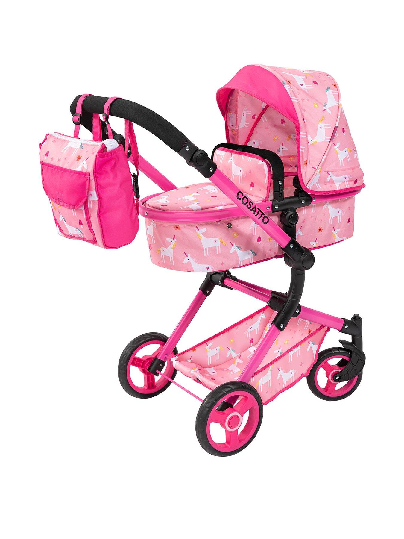 undefined Unicorn Print Wonder Doll Pram