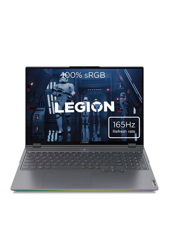 front image of lenovo-legion-7-laptop-16in-fhd-nvidia-rtx-3080nbspamd-ryzen-7-5800hnbsp16gb-ramnbsp1tb-ssdnbsp--grey