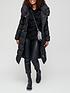 v-by-very-shawl-collar-shower-resistant-padded-coat-blackfront