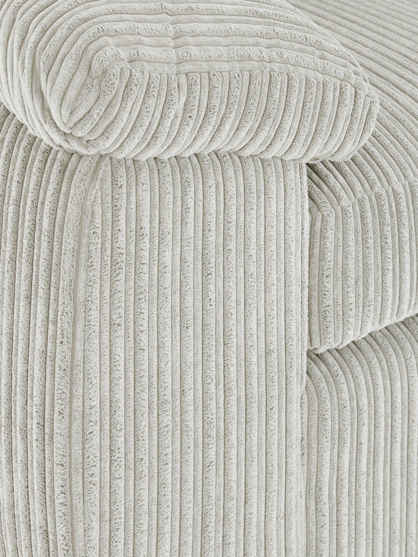 Image 4 of 6 of Very Home Amalfi Fabric Armchair - Silver&nbsp;- FSC&reg; Certified