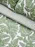 image of everyday-collection-cosy-cottage-fern-duvet-cover-set