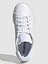 adidas-originals-unisex-junior-court-tourino-trainers-triple-whiteoutfit