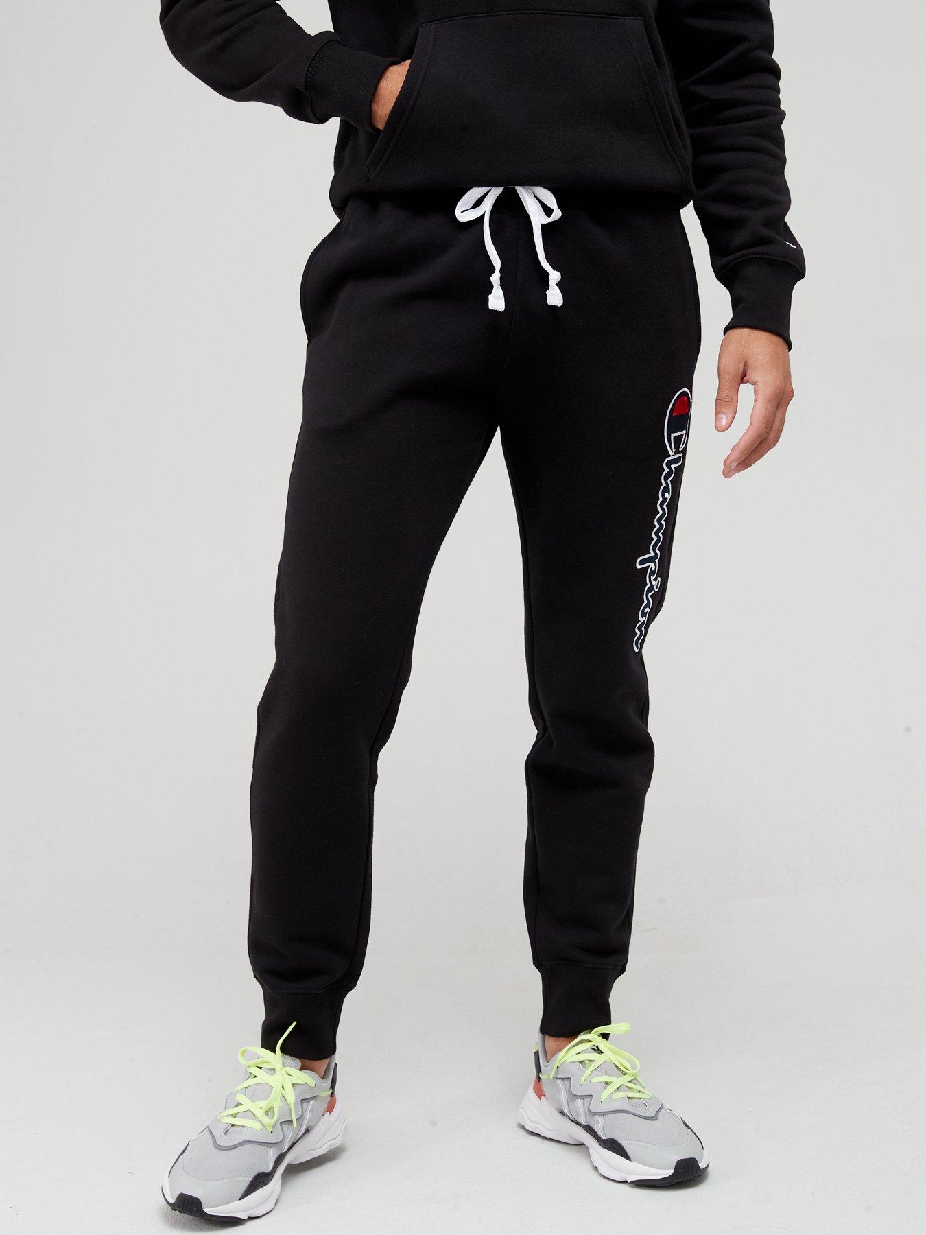 black champion joggers