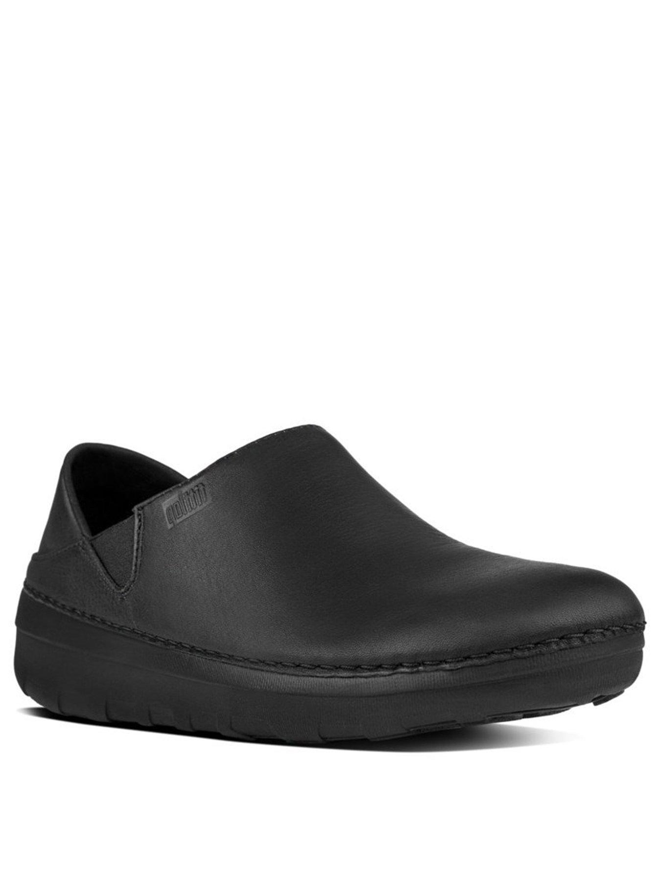 fitflop superloafer black