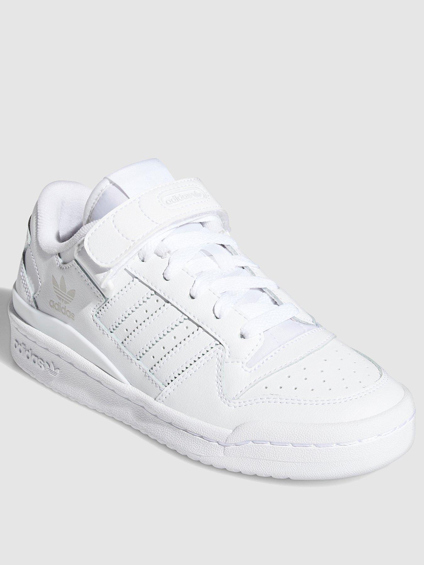 Unisex Junior Forum Low Trainers White White
