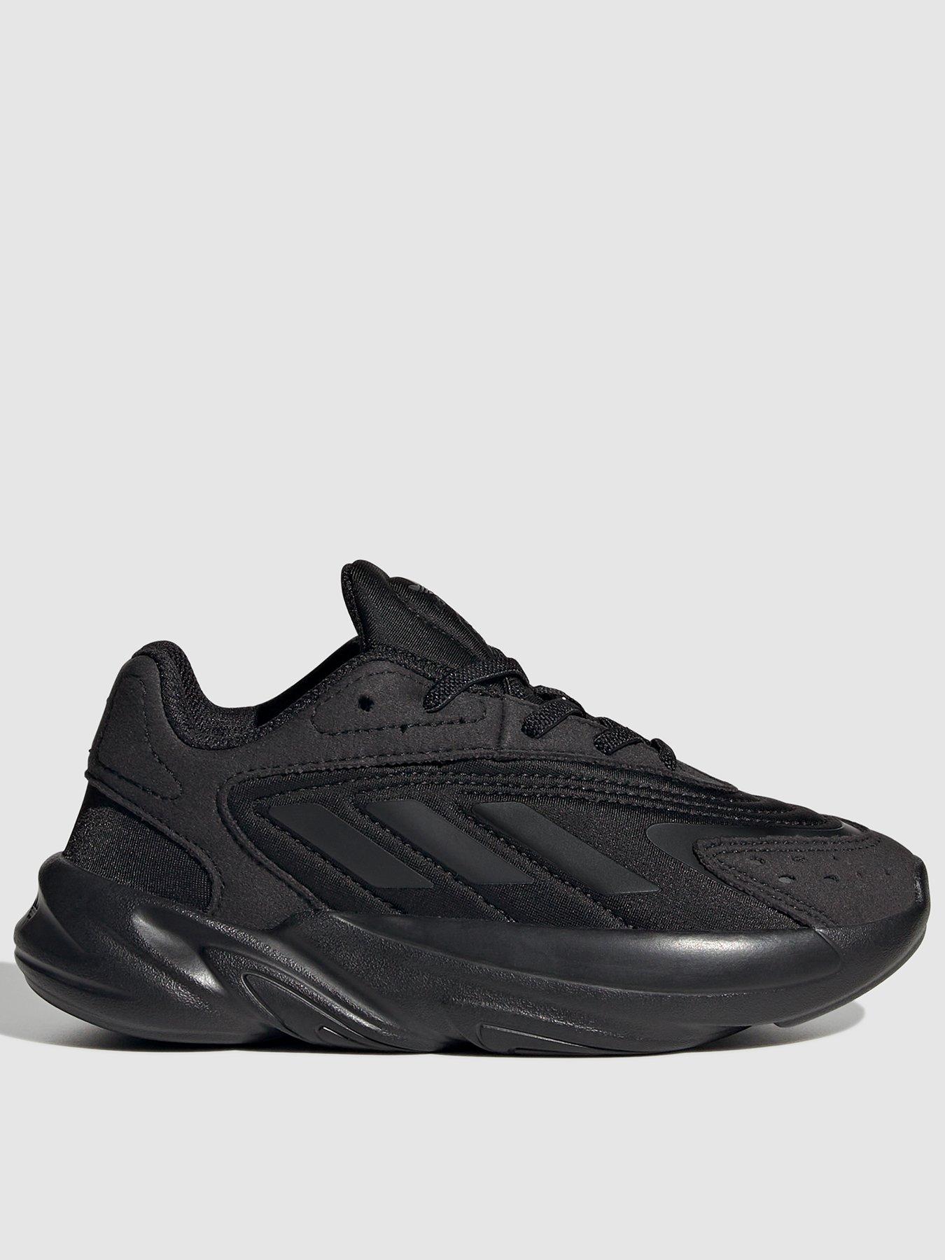 Black adidas shop kids trainers