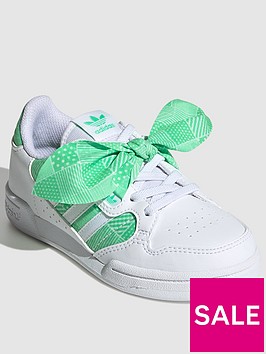 adidas-originals-girls-kids-continental-80-trainer-whitegreen