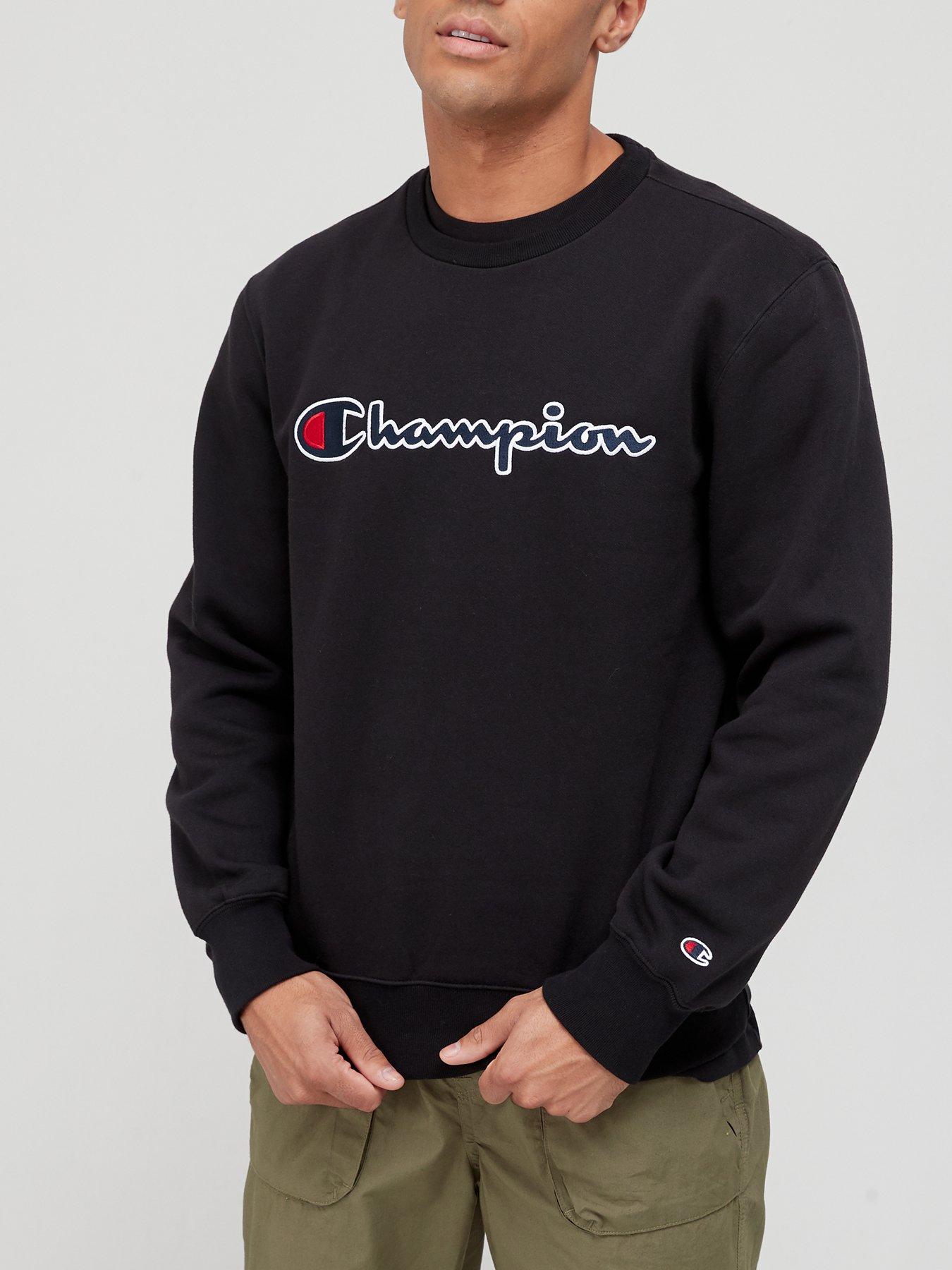 black champion sweatshirt