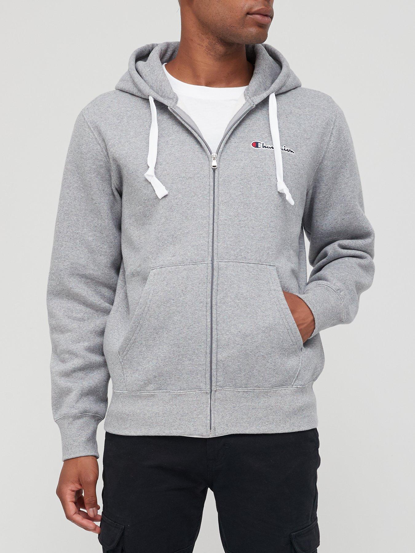 Hoodies & Sweatshirts Small Logo Full Zip Hoodie - Grey Marl
