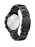citizen-calibre-b612-black-chronograph-dial-blue-detailing-black-bracelet-mens-watchstillFront