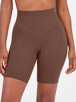 Spanx Everyday Seamless Shaping Short - Chestnut Brown