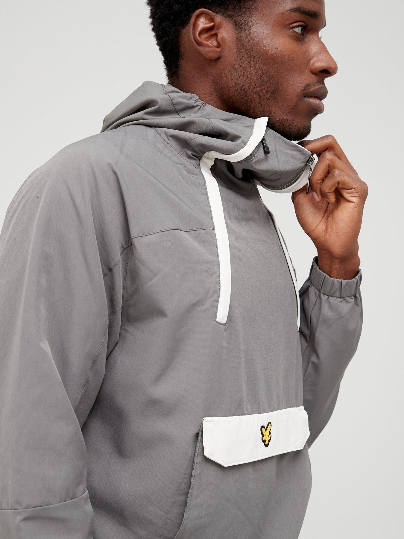  Packable Pocket Front Anorak - Grey