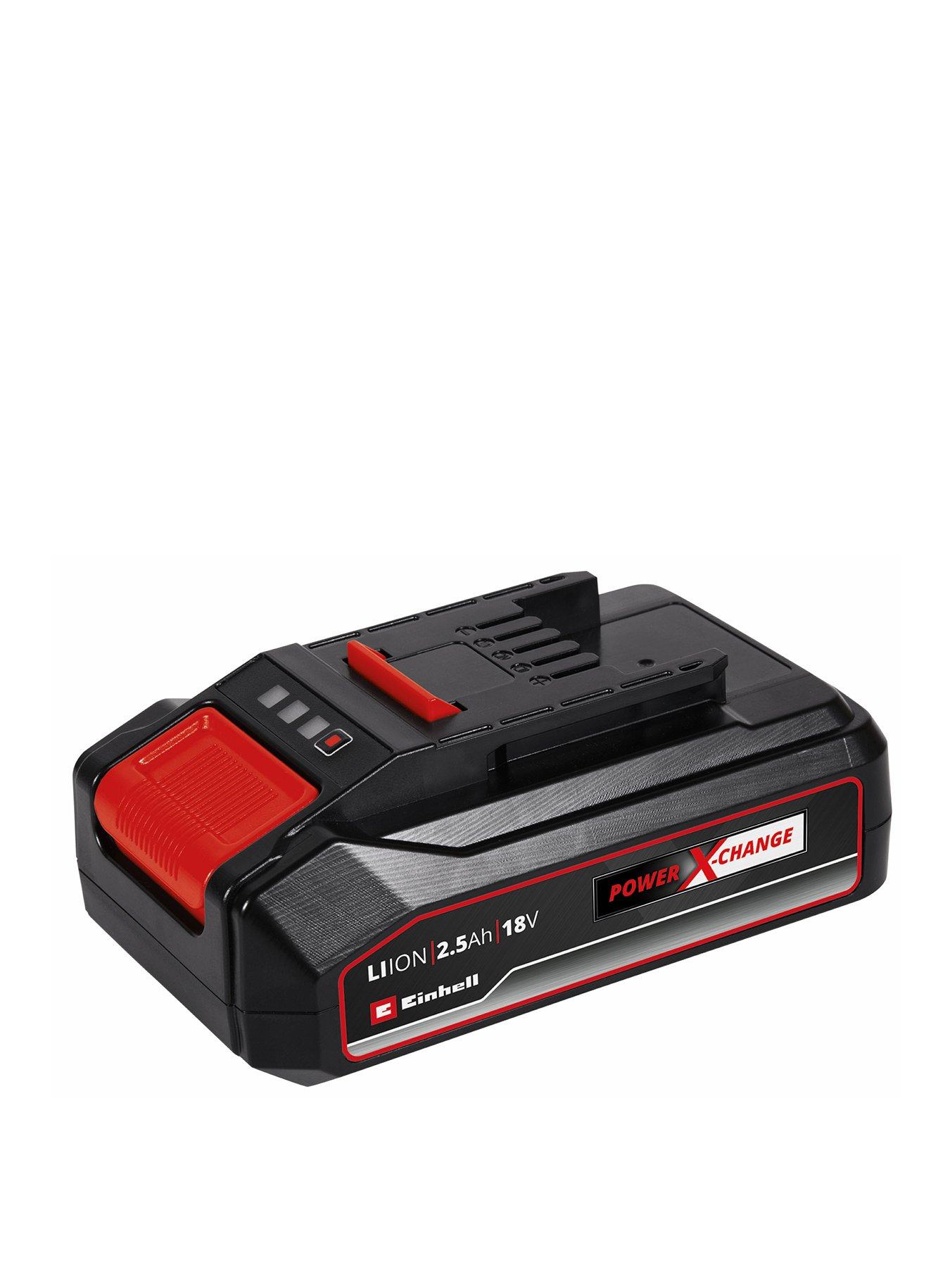 Product photograph of Einhell Power X-change 18v 2 5ah Battery from very.co.uk